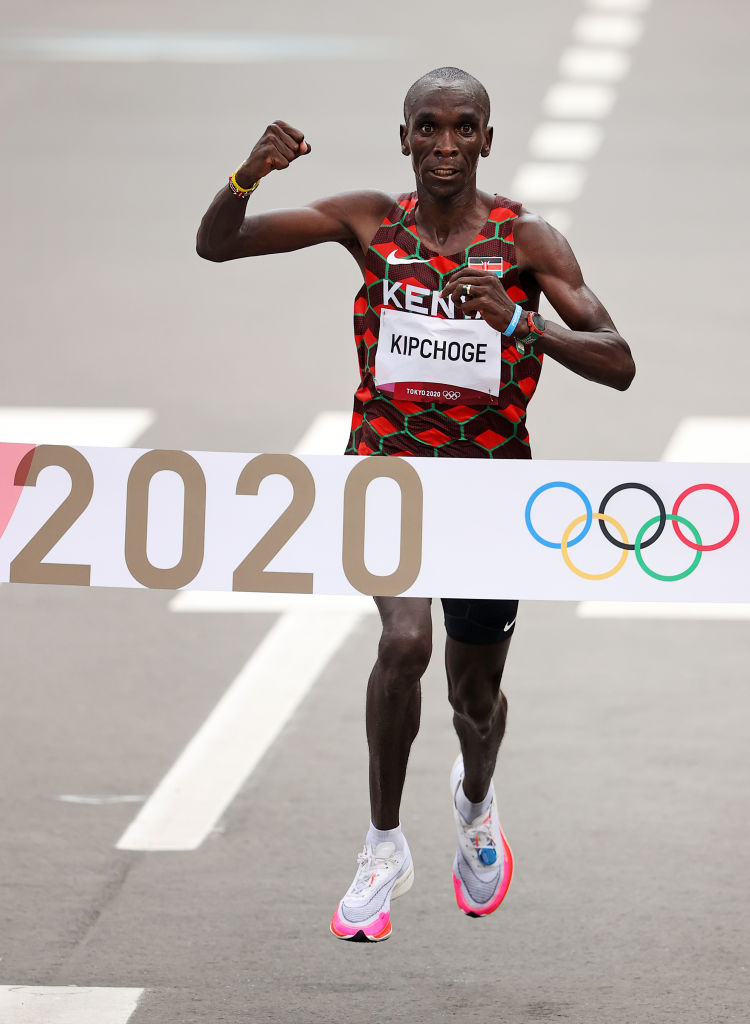 Eliud Kipchoge, la leyenda de maratón que se inspira en Lionel Messi y Cristiano Ronaldo