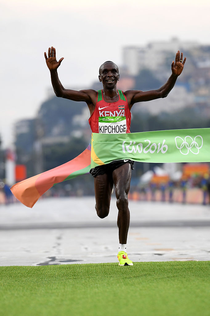 Eliud Kipchoge, la leyenda de maratón que se inspira en Lionel Messi y Cristiano Ronaldo