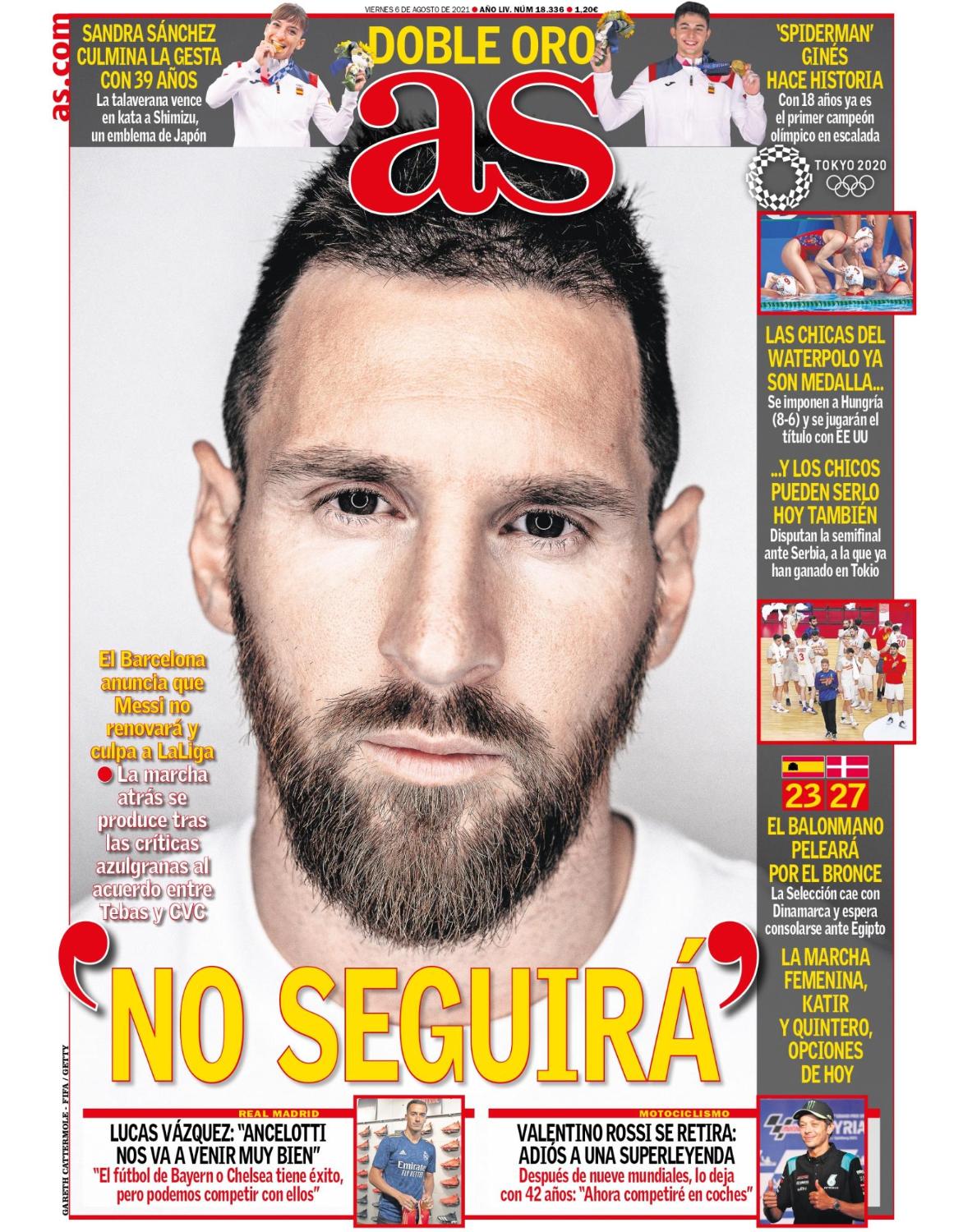 Messi portadas medios Barcelona