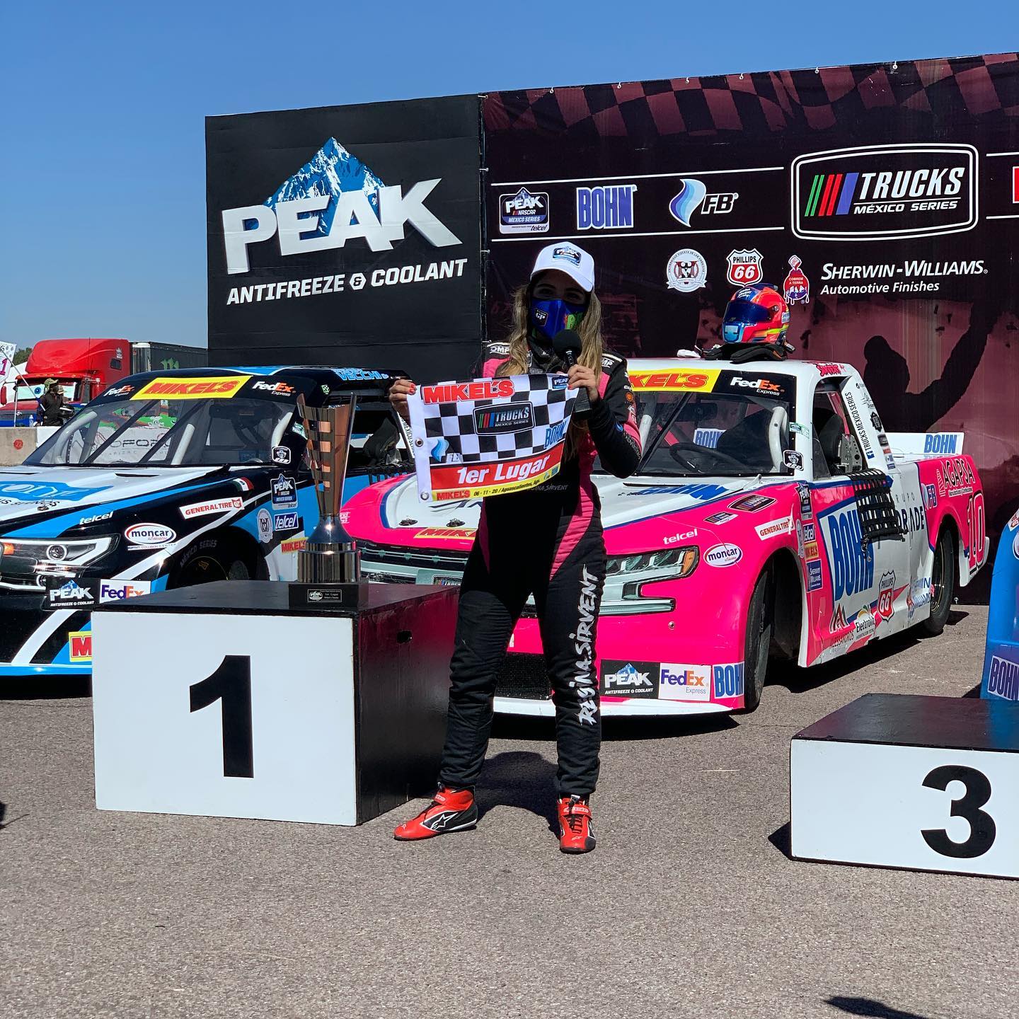 Regina Sirvent, la piloto mexicana que reclama un lugar para las mujeres latinas en Nascar