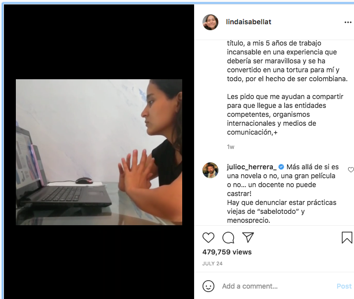 Cha-le: Alumna denuncia que la discriminaron por presentar un trabajo sobre 'Betty la fea'