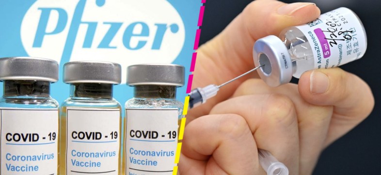 Combinar vacunas de Pfizer y Astrazeneca sería seguro y más eficaz