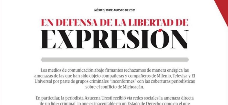 desplegado medios libertad de expresion