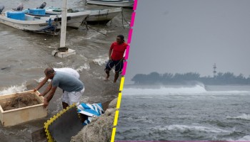 En imágenes: Los estragos por la llegada del huracán Grace a territorio mexicano