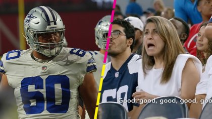 ¡Fan número uno! Las imágenes de la mamá de Isaac Alarcón apoyándolo en la pretemporada de la NFL