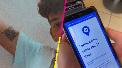 Más vale: Joven se tatúa su certificado de vacunación contra COVID