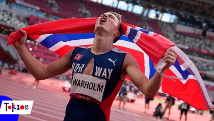 Karsten Warholm, el vallista que cambió su dieta para poder correr la máximo nivel en Tokio 2020