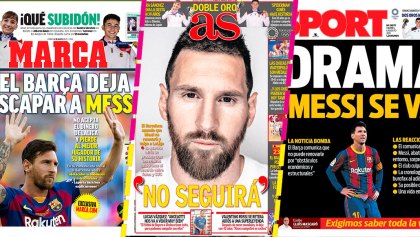 Messi portadas medios Barcelona