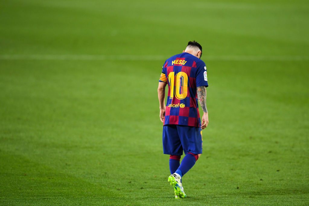 Lionel Messi deja al Barcelona