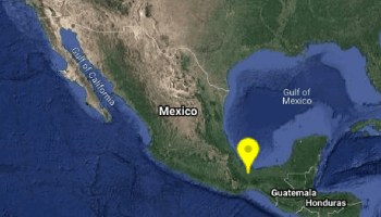 Se registra sismo en los límites entre Oaxaca y Veracruz