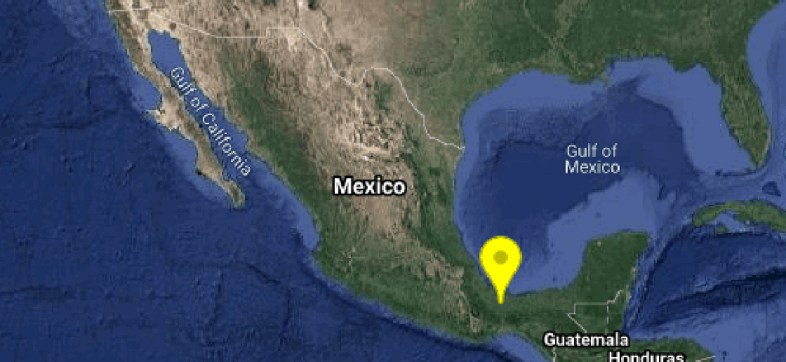 Se registra sismo en los límites entre Oaxaca y Veracruz