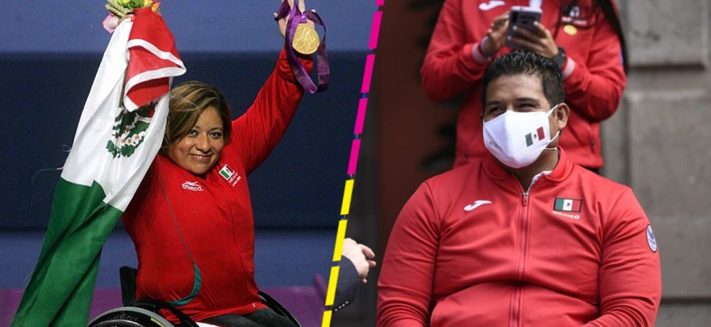 Edgar Barajas y Amalia Pérez: Conoce a los abanderados de México en los Juegos Paralímpicos de Tokio 2020