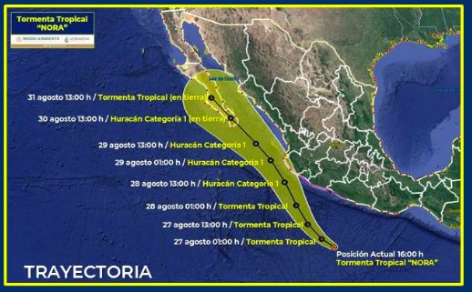 trayectoria-nora-huracán