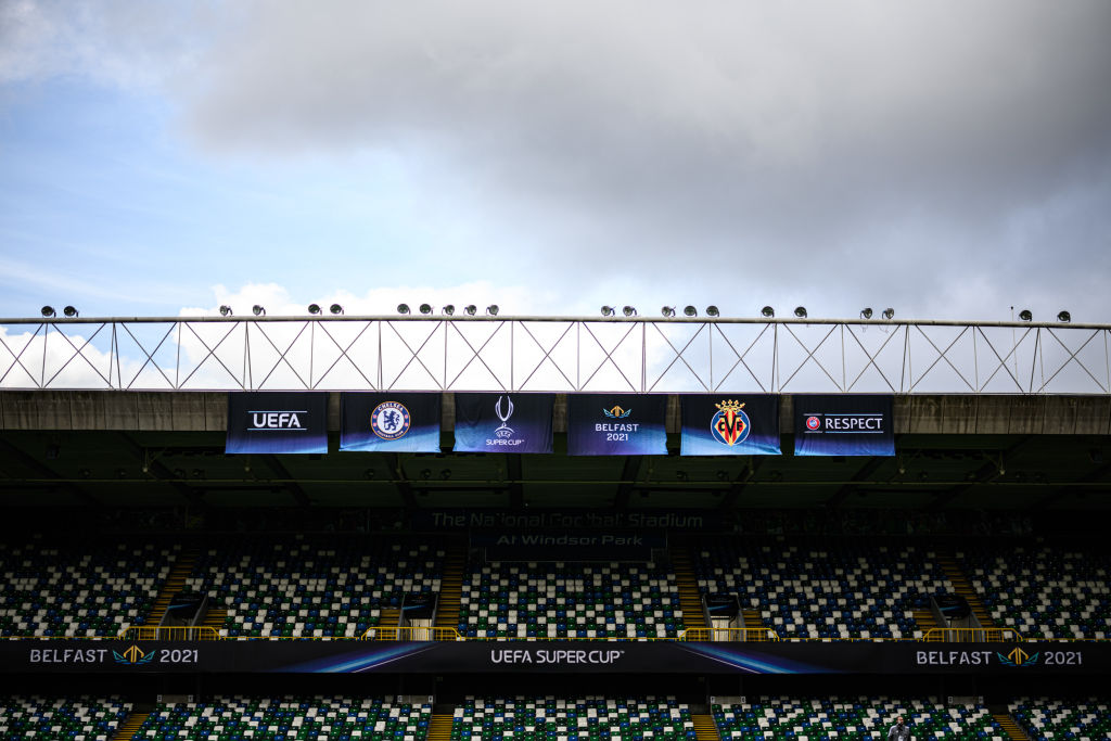 Windsor Park, estadio donde se llevará a cabo la Supercopa de Europa