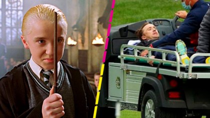 Tom Felton es hospitalizado tras desmayarse en un torneo de golf