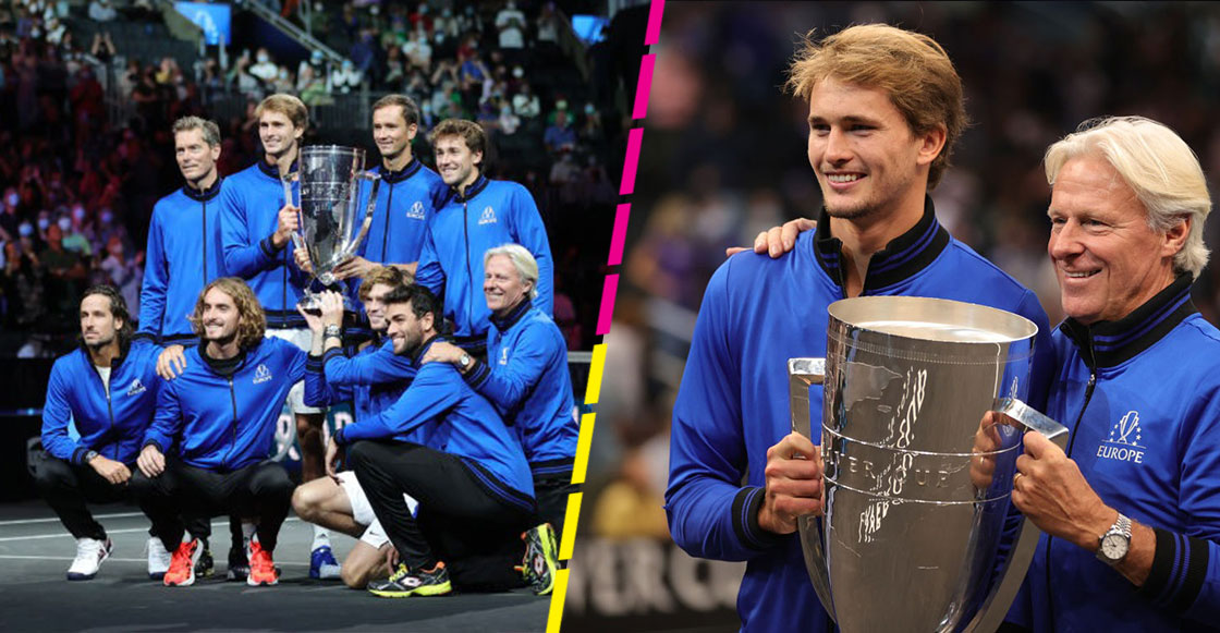 En imágenes: Los festejos del Equipo de Europa por su tetracampeonato de la Laver Cup