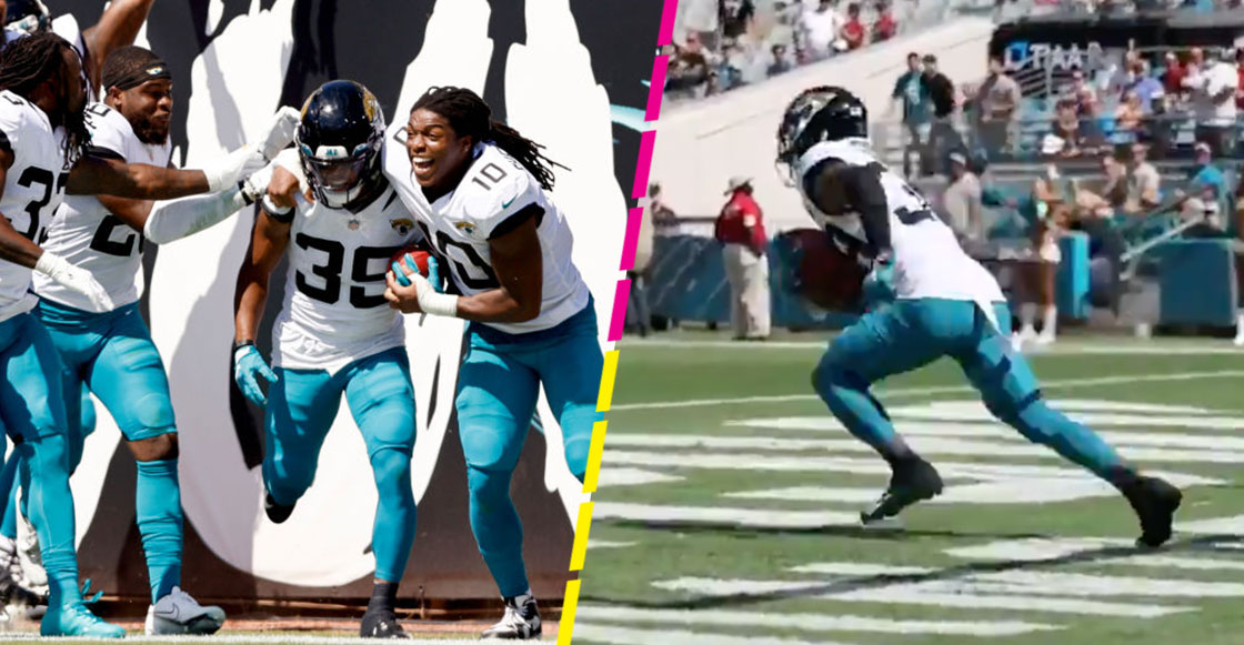 ¡De locura! El regreso de 109 yardas de Jamal Agnew con los Jaguars que dejó en ridículo a los Cardinals