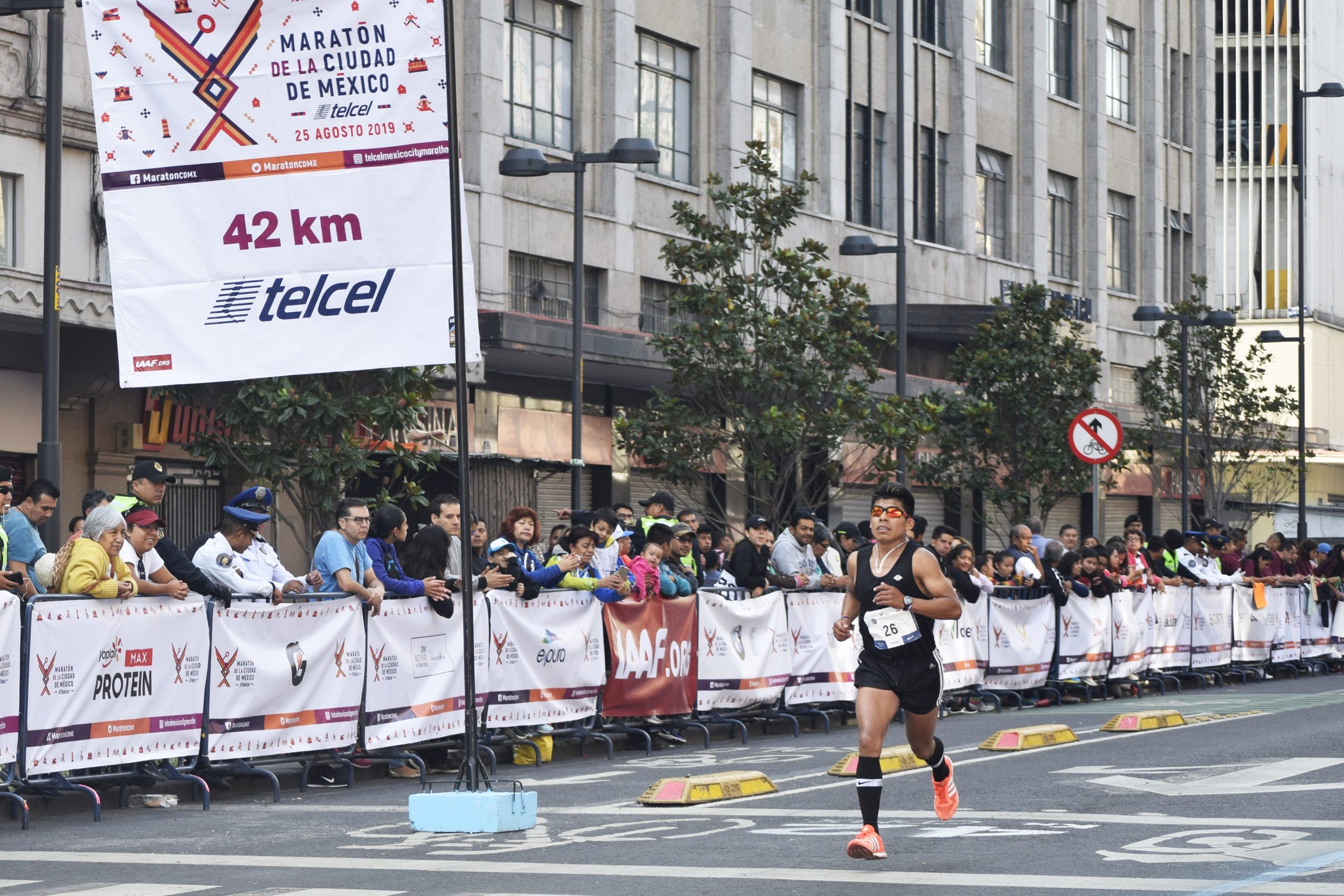 Maratón de la CDMX durante en el 2019