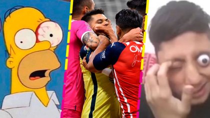 ¡Casi le saca un ojo! No hubo goles, pero los memes se llevan el clásico entre América y Chivas