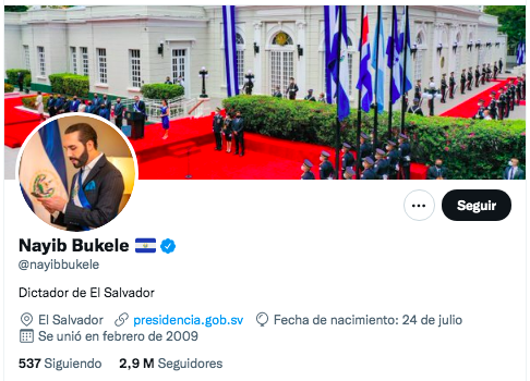 nayib-bukele-presidente-el-salvador-autonombra-dictador-cuenta-twitter-protestas