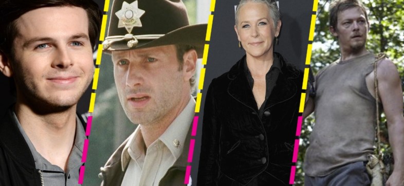 Aquí el antes y después de los protagonistas de 'The Walking Dead'