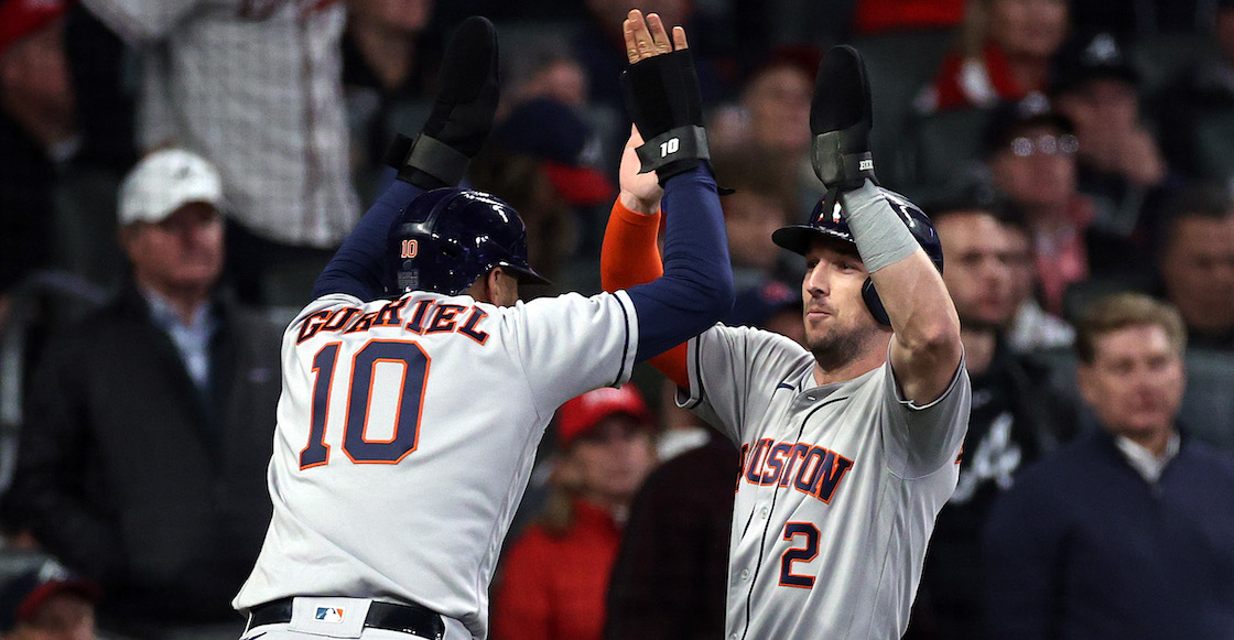 ¡Paren los festejos! Voltereta grosera de los Astros a los Braves en el quinto juego de la Serie Mundial