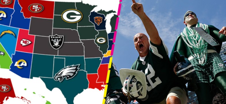 ¿Cuál es el equipo más odiado de la NFL en Estados Unidos?