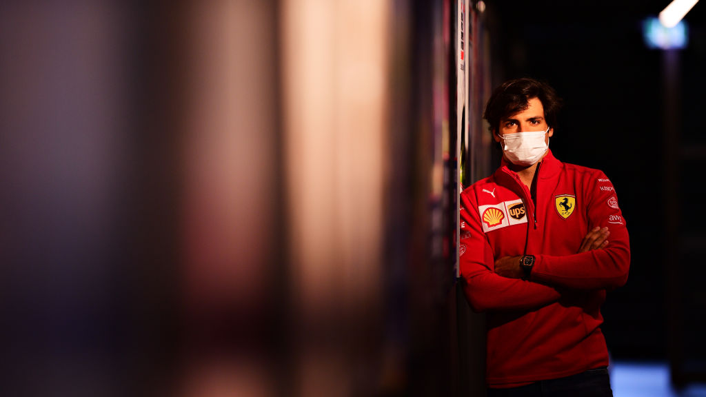Carlos Sainz, piloto de la escudería Ferrari