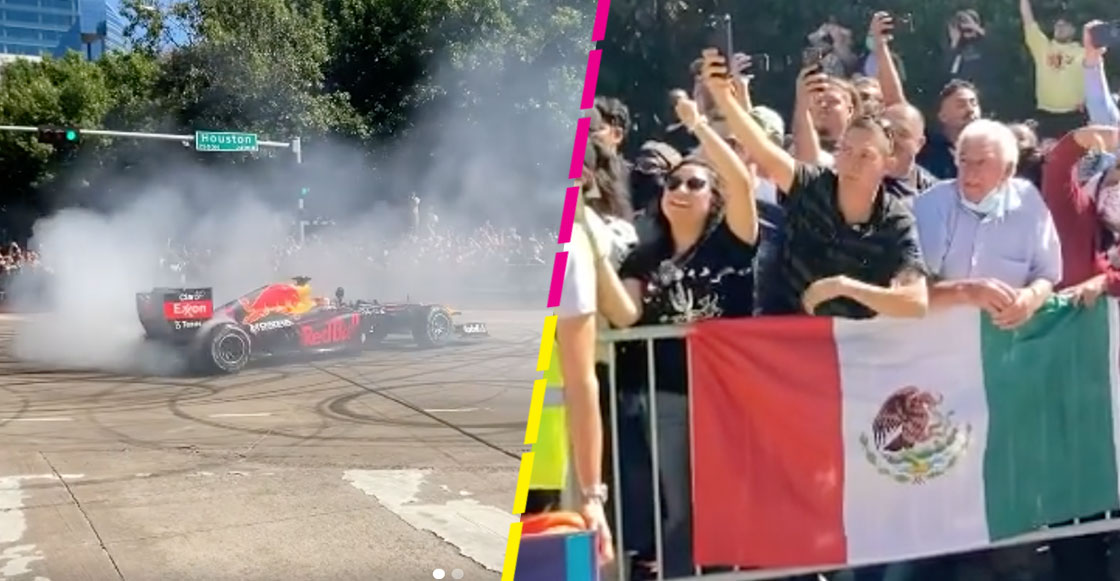 Adelanto para México: Así se vivió el Show Run de Checo Pérez y Red Bull en Dallas