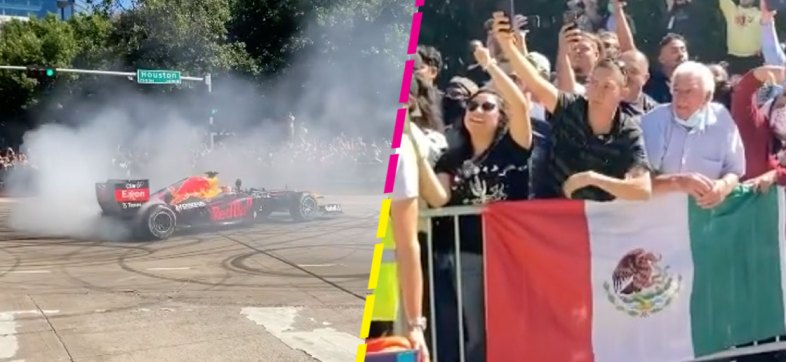 Adelanto para México: Así se vivió el Show Run de Checo Pérez y Red Bull en Dallas