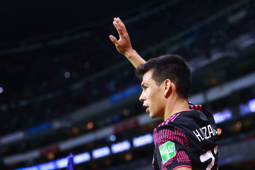 Hirving 'Chucky' Lozano con la Selección Mexicana