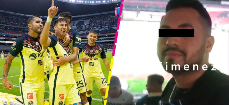 ¿Y la seguridad? Identifican a sujeto que asistió armado al América vs Pumas en el Azteca