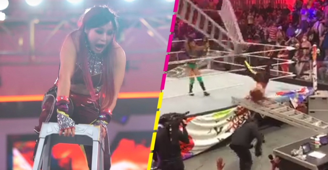 La dolorosa caída que sufrió Io Shirai en Halloween Havoc de NXT