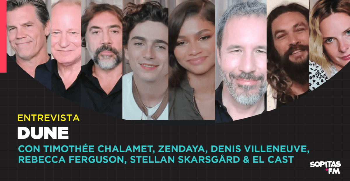 'Dune': Entrevista con Timothée Chalamet, Zendaya, Denis Villeneuve y el elenco