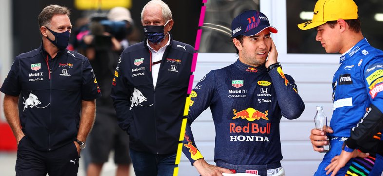 ¿Y Checo Pérez? Helmut Marko acepta que hubo contacto entre Red Bull y Lando Norris