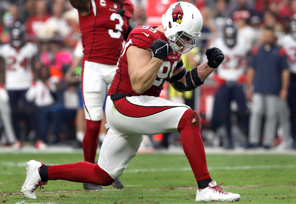 NFL - J.J Watt con su nuevo uniforme de Cardinals. ¿Qué