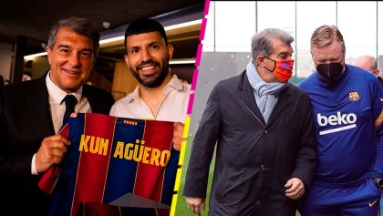 Es lo que hay: Joan Laporta confirma que Ronald Koeman seguirá como DT del Barcelona "pase lo que pase"