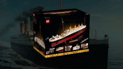 LEGO lanza un set para construir la réplica exacta del Titanic