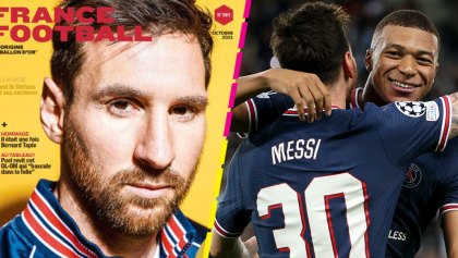 Messi aclara a France Football la relación con Mbappé y el tridente del PSG