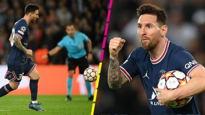 El doblete (con penal a lo Panenka) de Messi contra el Leipzig en la Champions League