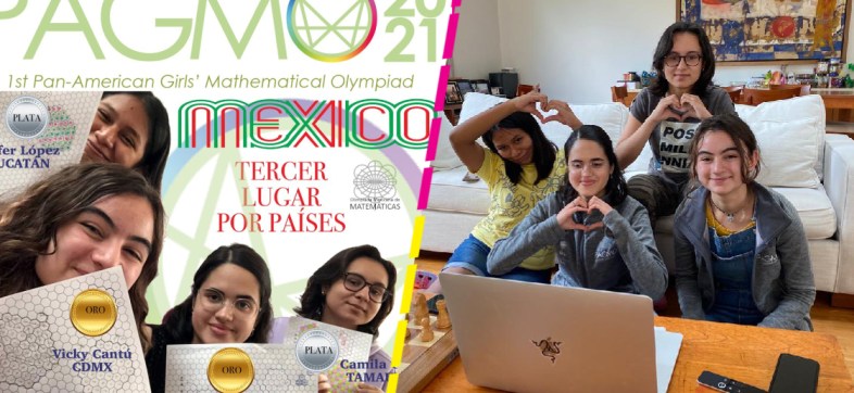 Mexicanas ganan 2 medallas de oro y 2 de plata en Olimpiada Panamericana Femenil de Matemáticas