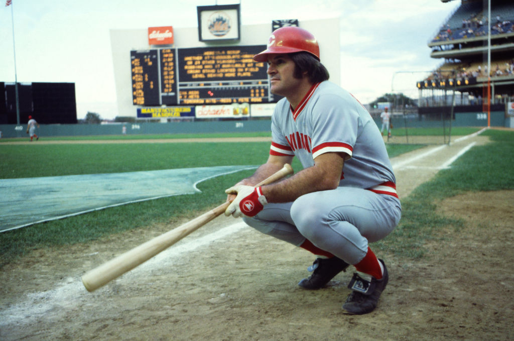 Pete Rose en su época como jugador