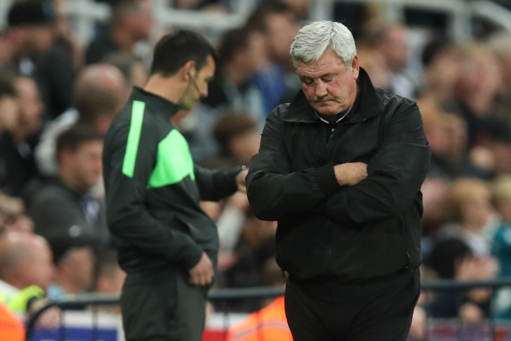 Steve Bruce, en su etapa como DT del Newcastle