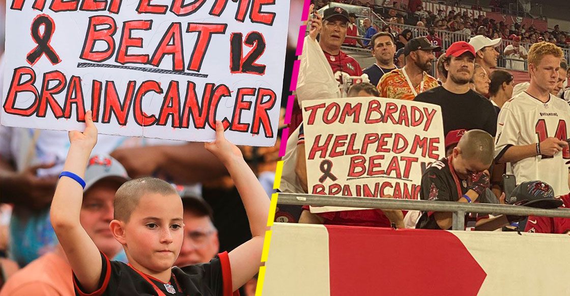 El enorme gesto de Tom Brady con un pequeño fan que superó el cáncer