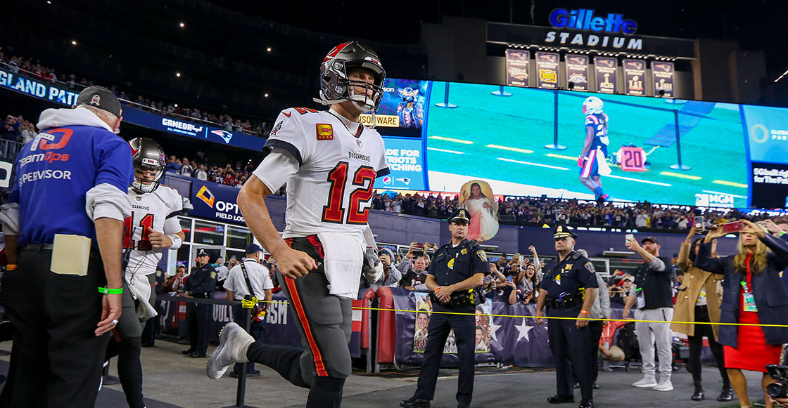 ¡Wooow! Así se escucharon las ovaciones desde las tribunas en el regreso de Tom Brady a New Engalnd