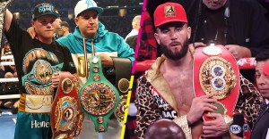 ¿Qué significa ser campeón indiscutido en el box? Logro que buscan 'Canelo' Álvarez y Caleb Plant