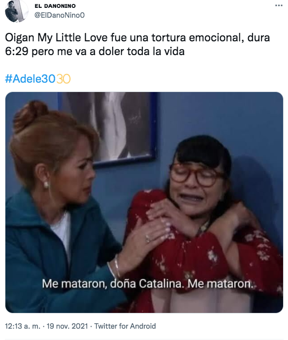 Adele por fin estrenó '30' y logró que el internet llorara a moco tendido