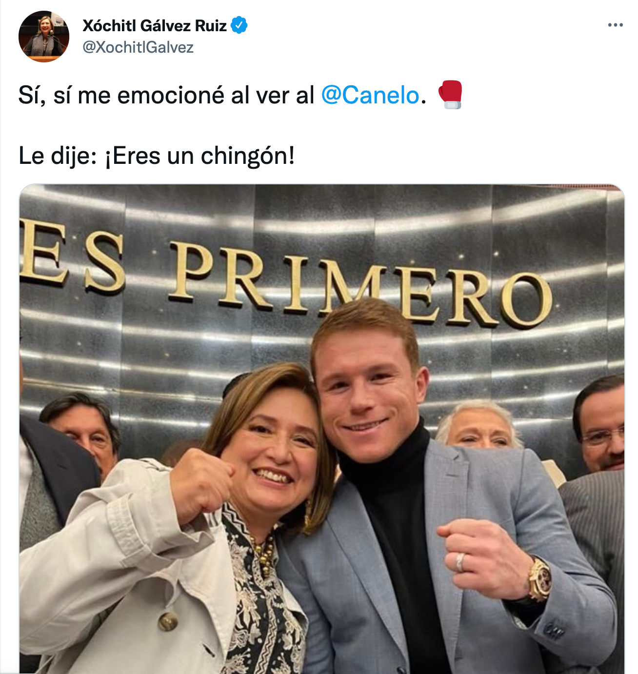 Canelo Álvarez en el Senado