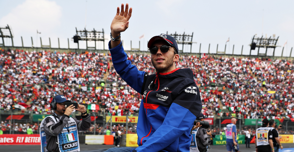 ¿Cómo le ha ido a Pierre Gasly en el Gran Premio de México?