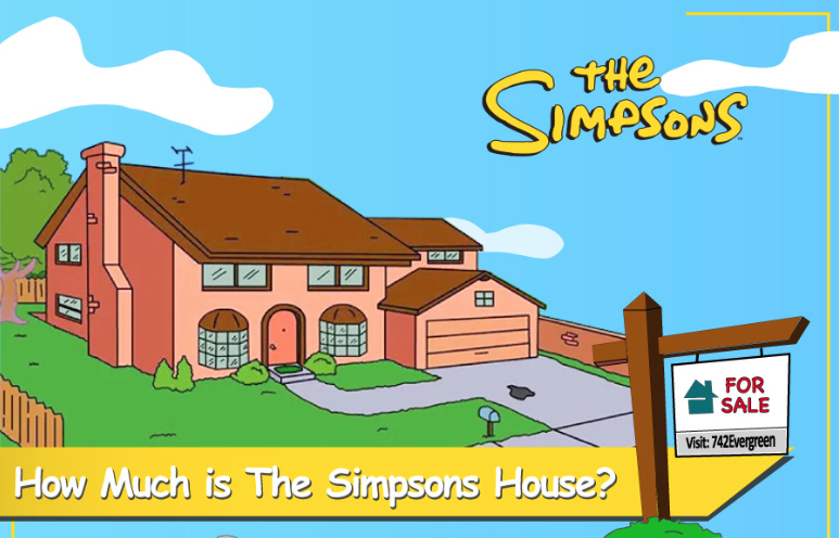 Misterio resuelto: Esto costaría la casa de 'Los Simpson' en la vida real